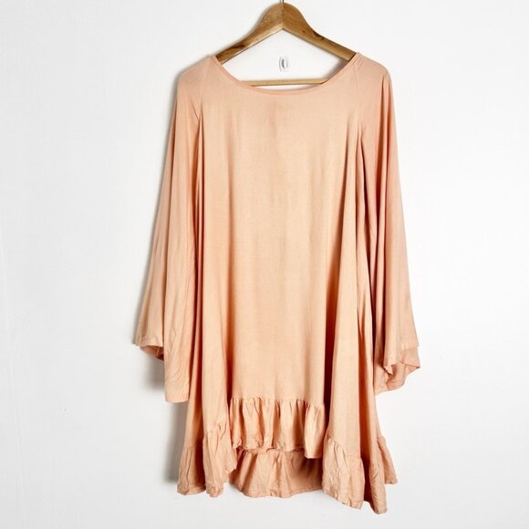 "Sundress" Cannelle Dress in Nude Peach size M/L - Picture 4 of 8